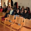 Udeleženci delavnice med uvodno predstavitvijo (foto: Darja Kranjc)