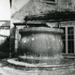 Fotografija Nanetovega vodnjaka iz 70. let 20. stol.