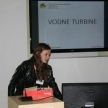 Ana Mari Možina iz OŠ Antona Žnideršiča Ilirska Bistrica se je posvetila vprašanju izgradnje vodne turbine s čim večjim izkoristkom (foto: Darja Kranjc)
