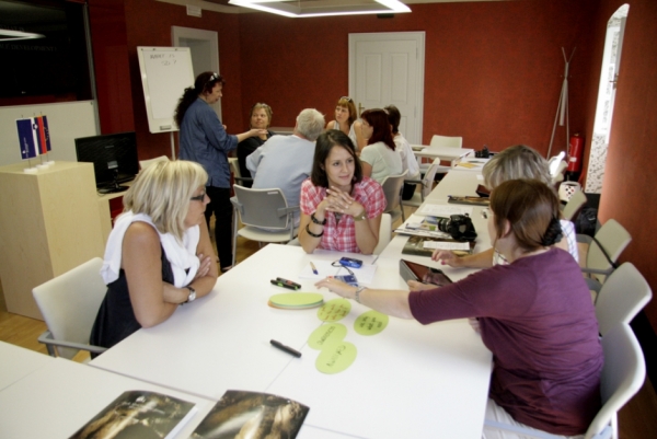 Brainstorming (foto: Darja Kranjc)