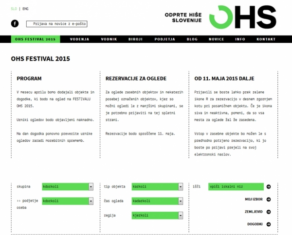 Odprte hiše Slovenije Odprte hiše Slovenije