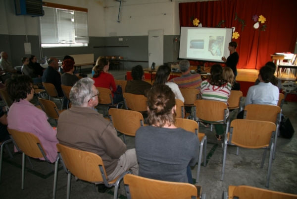 Predstavitve opravljenega dela v fameljskem šhtu (foto: Darja Kranjc)