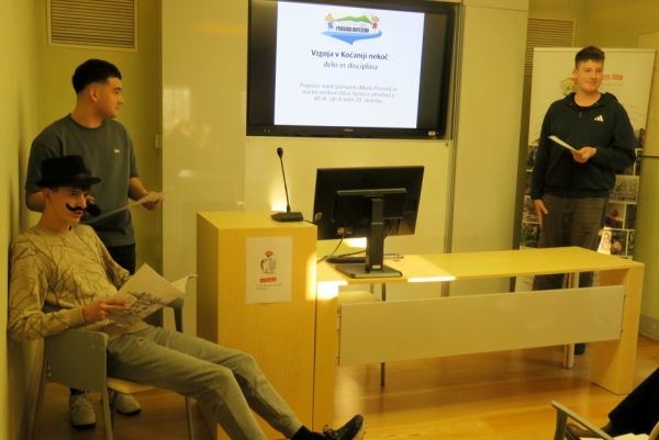 Koćanci so odigrali pogovor med predstavniki različnih generacij (foto: Laura Novak)