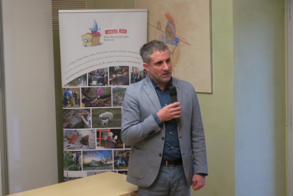 Svečani gost prof. dr. Gregor Torkar iz Pedagoške fakultete Univerze v Ljubljani (foto: Laura Novak)