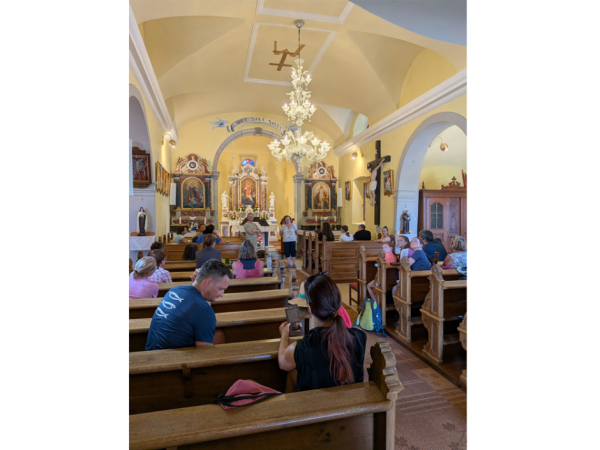 V Harijah sta nas sprejela Martina Petek Gojak in Damijan Škrlj (foto: Špela Prunk)